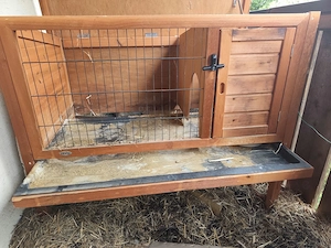 Hasen- bzw. Meerschweinchenstall