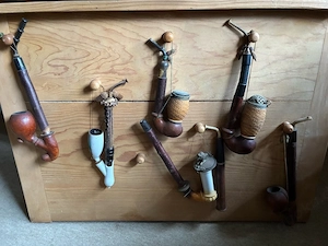 Sammlung antiker Pfeifen