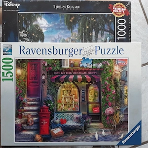 Puzzles von Ravensburger und Schmidt-Spiele, OVP, unbenutzt