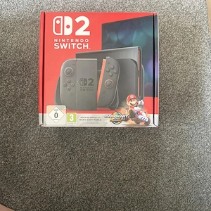 Nintendo Switch 2 Black + Mario Kart World Bundle