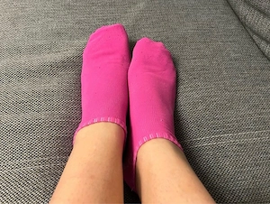 pinke sneaker