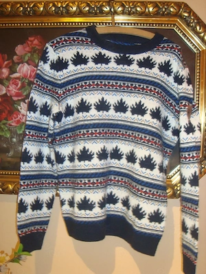 Pullover Norwegermuster Gr. M