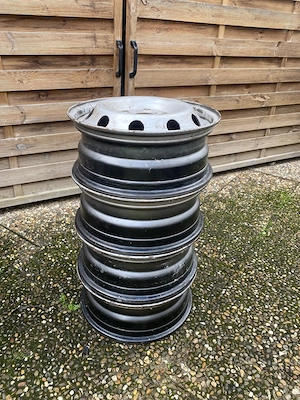 Stahlfelgen  6J16H2 ET68 Lochkreis 5x130mm