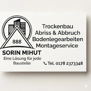      Trockenbau, Abriss, Bodenlegearbeiten & Montageservice 