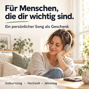 Ein persönlicher Song   ein Geschenk, das eure Geschichte erzählt.