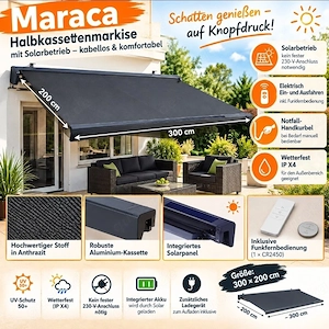 Neue Solar Markiese 
