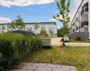 Barrierefreie, exklusive Gartenwohnung in Haar bei München  mit 85 m2 Nutzfläche 