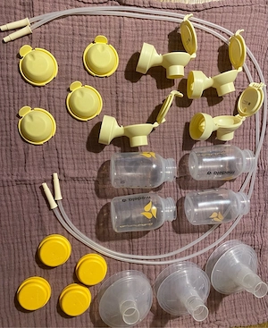 2x Medela Abpumpset