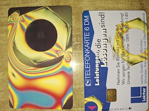 Telefonkarten unbenutzt
