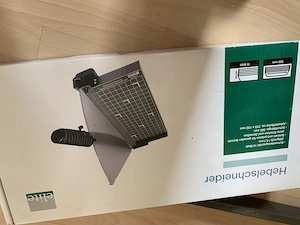 Hebelschneider gut erhalten ohne Knicken und Zerrei?en