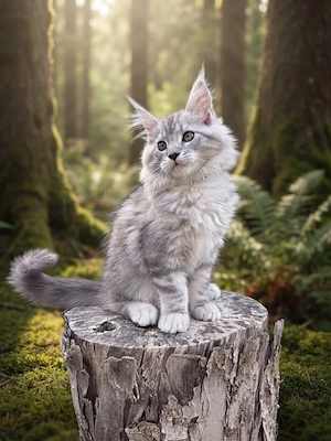Meine Coon kitten m.P