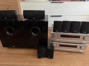 Teufel Surround System  - 2 Subwoofer 2 Receiver 