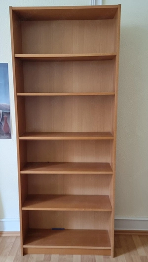Ikea Billy-Regal Buche, 202x80x28cm, gebraucht