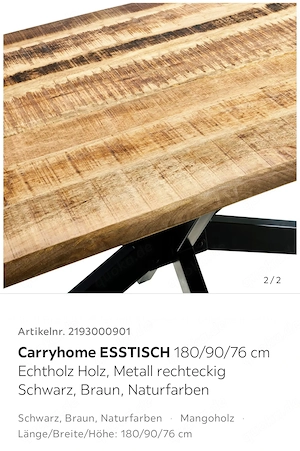 Esstisch NEU