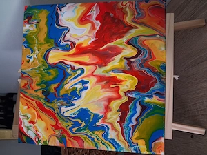 Acryl Pouring Technik