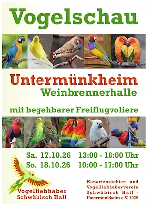 Vogelschau, Nymphensittich, Wellensittich, Papagei