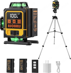 ASOBRIS Z2 Linienlaser 16 Linien 360 Grad mit OVP