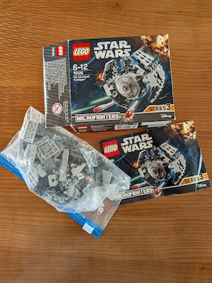 Lego Star Wars 75128 TIE Advanced Prototype