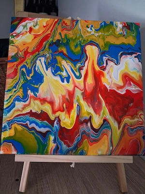 Acryl Pouring Technik