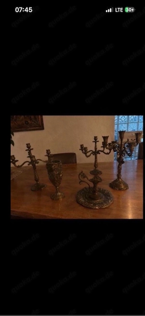 kerzenständer Konvolut 