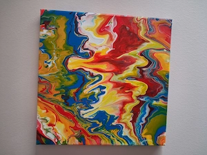 Acryl Pouring Technik