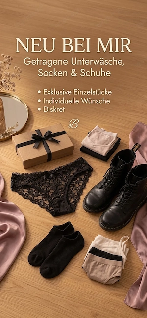 Getragene Socken, Wäsche & Schuhe nach deinen Wünschen  
