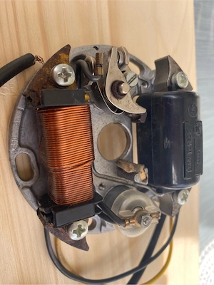 Zündungsplatte 90 mm Kreidler 