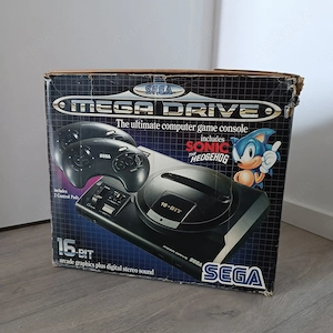 Sega Mega Drive mit spielen in ovp