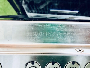 A++ Spülmaschine Siemens Gewährleistung Lieferung Geschirrspüler