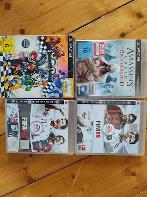 Playstation 3 spiele 4 stück 