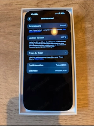 iPhone 18 Pro Max 512 GB in der Farbe Polar.