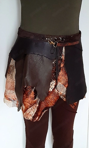 LAPR Lederrock, Handmade, Endzeit Fantasy