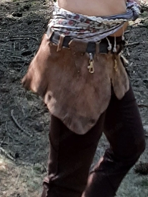 LARP Lederrock,Handmade, Gr.S M