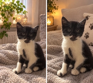 Süße Kitten suchen ein liebevolles Zuhause     