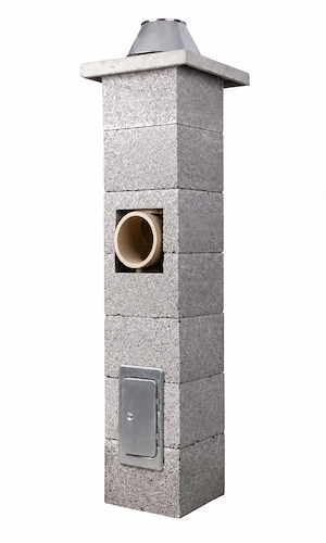KERAMIKSCHORNSTEIN DN160 10,5 m Bausatz | Kostenloser Versand 