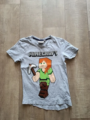 T-Shirt mit Minecraft Motiv Größe 116