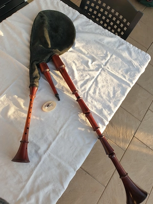 Verkauf Mittelalter Dudelsack gebaut von A. Eckhardt