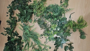 Konvolut künstliche Terrarienpflanzen