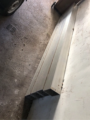 Aluminium Vierkantrohr 150x150 Neu 