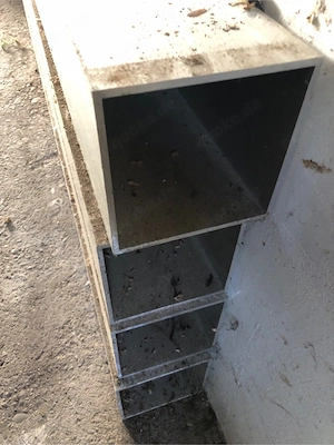 Aluminium Vierkantrohr 150x150 Neu 