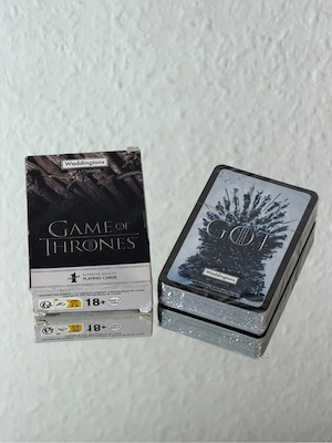 Game of Thrones Spielkarten von Waddingtons   Kartenspiel OVP   