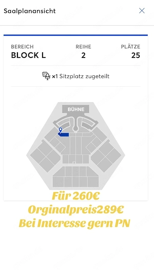 ticket konzert 