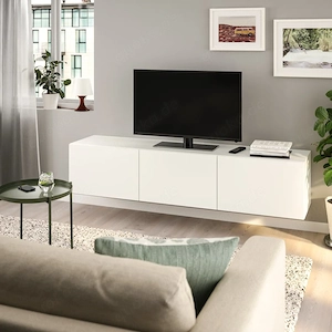 IKEA BEST  TV Board weiß Lappviken
