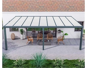 Polycarbonatplatten Kunststoffdach für draussen, UV-Schutz