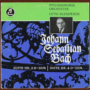 Johann Sebastian Bach - Suite Nr. 3 & 4 - Otto Klemperer Vinyl LP