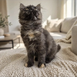 Süße Tortie Langhaar Katze - Traumfell!   *