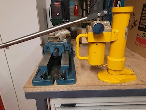 Qteck HM50 Hydraulischer Maschinenheber Hubkraft 5 Tonnen