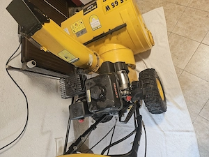 Schneefräse 65 W kraftvollen 6,5 PS 