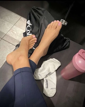 Getragene Socken 