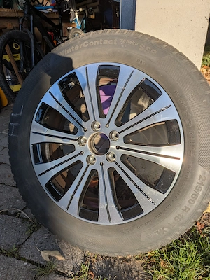 Original Mercedes 18 Zoll Winterräder Continental 215 60 R18   TOP 7mm DOT23 (GLA GLB EQA EQB)